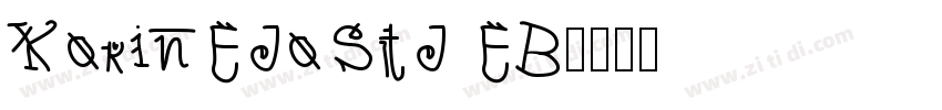 KokinEdoStd EB字体转换